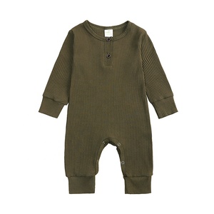 Conjuntos de <span class=keywords><strong>Ropa</strong></span> de Invierno para Bebés Prematuros con Estampado de Waffle, <span class=keywords><strong>Ropa</strong></span> Infantil, Mameluco Acanalado, <span class=keywords><strong>Ropa</strong></span> para Niños, Mameluco para Recién Nacidos - Product Image 5