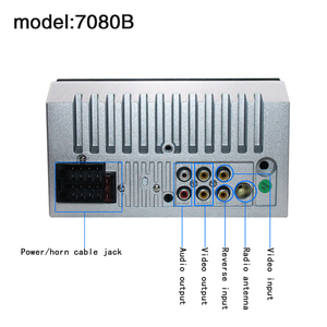 Pemutar multimedia <span class=keywords><strong>mp5</strong></span> radio mobil din ganda, stok tersedia video stereo 1024X600 Universal 7 inci - Product Image 3