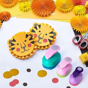 Perforateur pour loisirs créatifs, différentes tailles de perforateurs pour scrapbooking, motifs créatifs pour fournitures de bureau, fabrication de cartes, albums photo DIY - Product Image 6