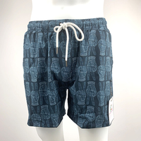 Shorts de bain personnalisés pour hommes en gros, séchage rapide, imprimés par sublimation, avec cordon de serrage à la taille et doublure en maille