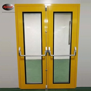 Dispositif anti-panique pour porte coupe-feu Hyland 310, à clé, en alliage <span class=keywords><strong>de</strong></span> zinc, tube en fer, barre poussoir <span class=keywords><strong>de</strong></span> 900 mm, verrouillage à un point, <span class=keywords><strong>sortie</strong></span> d'urgence - Product Image 5