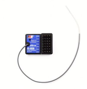 Receptor Flysky FS-BS6 2.4G 6CH con Giroestabilizador Incorporado Ghz 6 AFHDS2 para Transmisor FlySky FS-GT5 FS-IT4S - Product Image 4