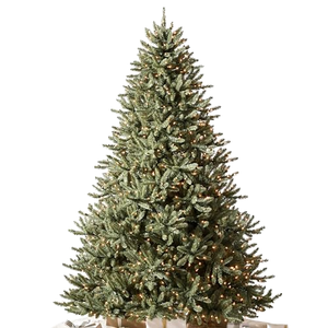 <b>Artificial</b> Christmas <b>Tree</b> Hinged Branches for Holiday Garden <b>Outdoor</b> Decor, Pine <b>Tree</b> Cheap Wholesale Bulk Price Pre Lit - Product Image 1