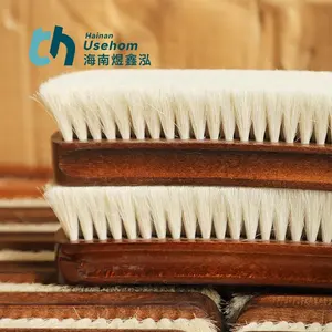 Customized Logo Wool Wood Shoe Oil Polishing Brush Shoe Brush Polishing And Polishing Leather Shoes Care Multi-functional Brush