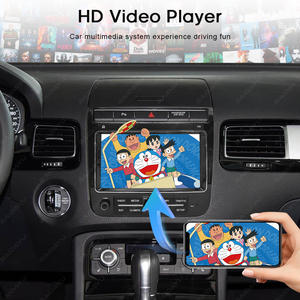 BAIDAYU Autoradio con Schermo Touch IPS da 8 Pollici, GPS Integrato, WIFI, Carplay, Android Auto per Cruscotto VW <span class=keywords><strong>Touareg</strong></span> 2011-2017 - Product Image 4