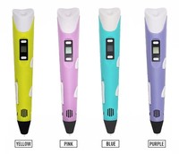 Pena 3D Pabrik, Pena Printer 3D DIY, Pena Gambar untuk Anak-Anak dengan Filamen ABS/PLA, Hadiah Natal Ulang Tahun, Mainan