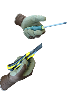 CHUANGYING قفازات أعمال البناء رغوة اللاتكس انخفض معدات واقية قفازات سلامة الحديقة - Product Image 3