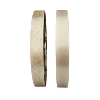 Disques de meulage diamantés CBN de 8 pouces pour le tournage du bois, ciseaux à bois, gouges, outils de travail du bois, tour