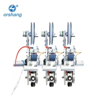 Orshang Automatische High-Speed 6 Koppen Ei Kiwi Appel Citroensorbet Speciale Etiketteermachine