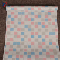 Jinyi H1367 Mosaïque pour Carreaux de Cuisine Dosseret Salle de Bain Mur Peler et Coller Adhésif Vinyle Contact Papier Peint