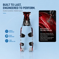 Exosquelette biomimétique passif entièrement réglable avec stockage d'énergie mécanique pour l'assistance aux travaux lourds