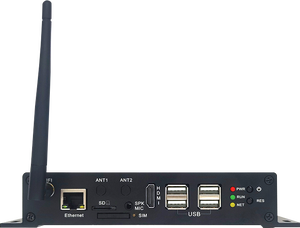 Caja de aleación de aluminio con host de Control <span class=keywords><strong>Android</strong></span> Industrial RK3288/RK3568 EN Series Mini PC para señalización Digital/quioscos minoristas/Robótica - Product Image 3