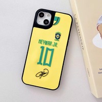 Coques de téléphone portable en silicone 3D antichoc au design sportif de football pour iPhone 17 Pro Max 12 13 14 15 16 Plus