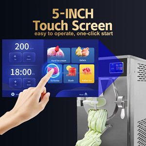 68L/H Adjustable Overrun Hard Ice Gelato Commercial Machine With Ce/Tel Continuous Batch Freezer Gelato Machine Ice <b>Cream</b> <b>Maker</b> - Product Image 3