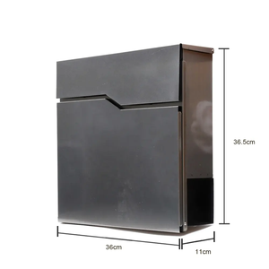 Solución Moderna para Entrega <span class=keywords><strong>de</strong></span> Correo <span class=keywords><strong>al</strong></span> Aire Libre con Buzones para Conjuntos <span class=keywords><strong>de</strong></span> Apartamentos, Casilleros para Paquetes, Cubiertas Magnéticas y Números Personalizables - Product Image 6