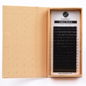 LashPlus 16 Rangées Coré<span class=keywords><strong>en</strong></span> Marque Privée Vraiment Noir Professionnel <span class=keywords><strong>En</strong></span> Vrac Synthétique Vison Extensions <span class=keywords><strong>De</strong></span> Cils - Product Image 1