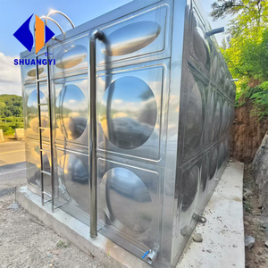 Tanque de Almacenamiento de Agua Horizontal Rectangular de Acero Inoxidable 316/304 de 20000 Galones, Soldado y Atornillado, <span class=keywords><strong>Precio</strong></span> de China para <span class=keywords><strong>España</strong></span> - Product Image 4