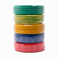 Câble électrique aérien basse tension en cuivre pur, isolé LSZH, ignifuge, 1*1,5 mm², vente en gros d'usine