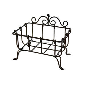 Wall-Mounted Soap Dish in Iron Wire Perfect for Bathroom Accessories and Stylish Soap Storage - Product Image 1