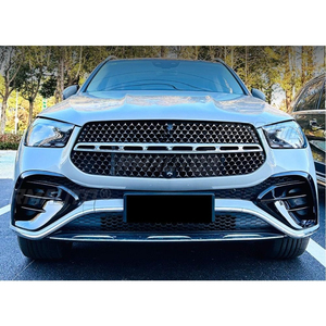 กรอบตกแต่งช่องลมรถยนต์ สำหรับรถเบนซ์ GLE class W167 C167 GLE450 GLE53 AMG 2024+ ฝาครอบกันชน - Product Image 5