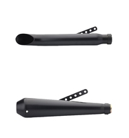Nouveau pot d'échappement de moto de haute qualité en acier inoxydable avec design en maille pour Scrambler Sportster, pour rénovation/amélioration, emballage en boîte