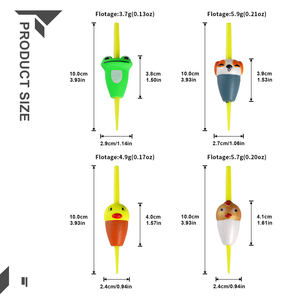 Desain asli hewan terlihat tongkat indikator memancing apung Bobber disesuaikan Bobber memancing busa pelampung memancing - Product Image 4