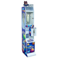 SUNMO mini grue à griffes distributeur automatique Machine de capture de poupée pour enfant jouet en peluche grue d'arcade machine de poupée avec accepteur de facture
