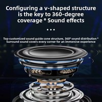 Haut-parleur d'extérieur, subwoofer de table, mini haut-parleur BT à volume élevé
