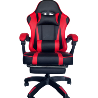 Chaise de jeu Silla Gamer Racing avec repose-pieds E-sport Pu en cuir bon marché pour ordinateur PC
