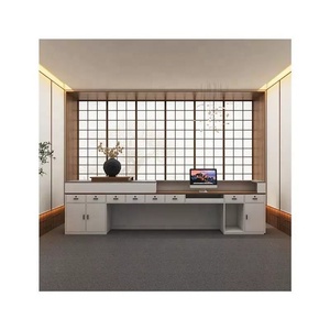 Tùy Chỉnh Gỗ Hiện Đại Văn Phòng Tiếp Tân Truy Cập Đơn Giản Thời Trang Bảng Phong Cách Cho Khách Sạn Thanh Phòng Tập Thể Dục Hoặc Cửa Hàng Phía Trước - Product Image 2