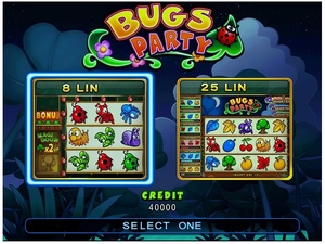 Bugs Party 2-en-1 HET <span class=keywords><strong>Jeu</strong></span> de Société avec Support pour Écran Simple ou Double, Logiciel PCB Espagnol (MOQ 2 Pièces) Prix Usine pour Machine de Divertissement - Product Image 1