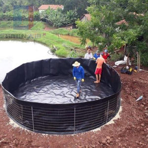 Modèle de conception industrielle Aquarium en plastique <span class=keywords><strong>pour</strong></span> la pisciculture Géomembranes HDPE <span class=keywords><strong>pour</strong></span> la pisciculture - Product Image 2