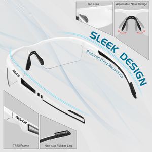 Kính thể thao SCVCN chống tia UV400, bảo vệ mắt, kính thể thao đổi màu, khung nhiều màu sắc, dùng được trong nhà và ngoài trời - Product Image 2