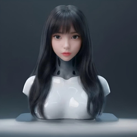 2026 Très populaire Tête de modèle humain intelligente en silicone pour événement commercial - Système de chauffage de la mâchoire et fonction d'aspiration