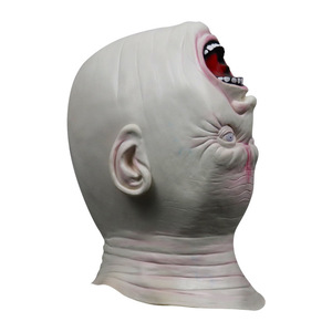 <span class=keywords><strong>Maschera</strong></span> in lattice da uomo anziano <span class=keywords><strong>alieno</strong></span> horror di Halloween, taglia unica, prodotta in Cina, per Escape Room, Casa Stregata, Zombie, Diavolo - Product Image 3