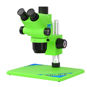 <span class=keywords><strong>Microscope</strong></span> HD trinoculaire Pro-B11 RL-M6T <span class=keywords><strong>RELIFE</strong></span> 6.5-Zoom continu 65X pour la réparation de téléphones portables avec base en aluminium de grande taille - Product Image 4