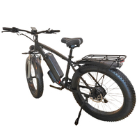 Vélo de montagne électrique Bonnell 775 Mx Ebike 48V, en alliage d'aluminium, batterie au lithium, 7 vitesses, pneus larges de 26 pouces, Ouxi Gt E-Bike