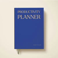 Planificateur papier relié A5 pour la gestion de projet, la planification des tâches, la mise en page hebdomadaire et mensuelle pour atteindre ses objectifs