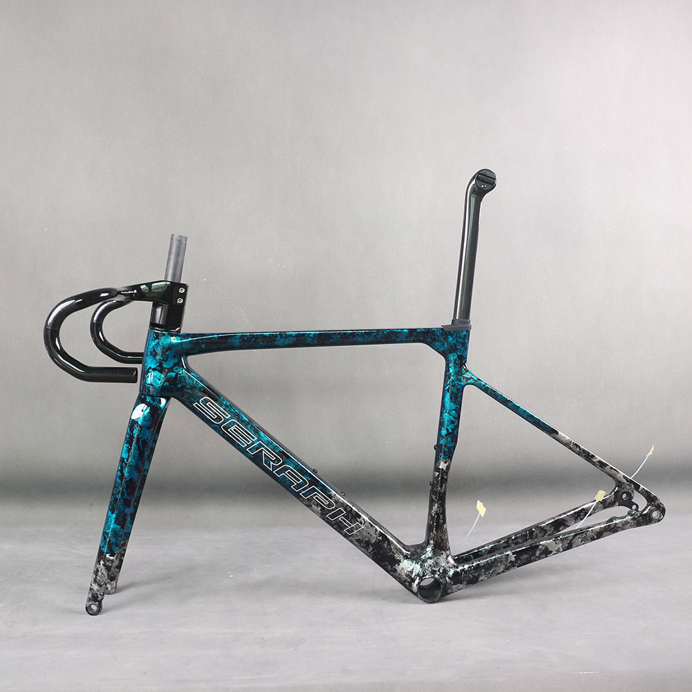 Aluminum Bike Carbon Fiber Best Paint For Bicycle Frame SERAPH