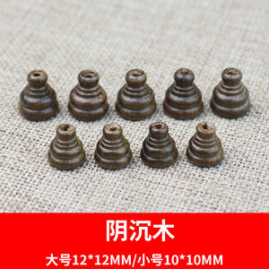 <b>Wood</b> Buddha Heads <b>Pagodas</b> Mixed Shapes For Bracelet Making Chinese Style Jewelry Findings FT001 - Product Image 4