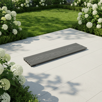 Terrasse composite ignifuge et imperméable pour jardin et patio
