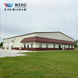 Bâtiment à ossature métallique à grande portée personnalisable, résistant aux tremblements de terre - Product Image 1