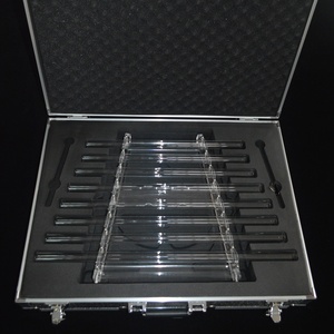 Pha Lê Harp với đứng Chakra ghi chú 432Hz 440Hz pha lê hát Harp nhạc cụ thạch anh hát Harp - Product Image 6