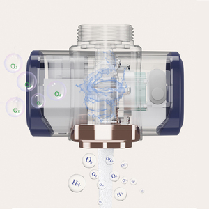 Filtre purificateur d'eau portable <span class=keywords><strong>CAMAZ</strong></span> pour robinet extérieur avec désinfection O3 à haut débit, auto-alimenté, automatique et personnalisable - Product Image 3