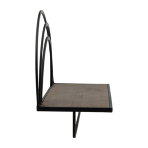 Rainbow Style <b>Wall</b> <b>Mounted</b> <b>Shelf</b> Modern Wood Metal Frame Storage Organizer for Living Room Home Decor - Product Image 4