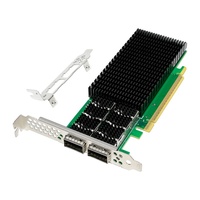 Scheda di rete server Mellanox CX-7 con doppia porta ottica 200G QSFP56 PCI-E X16 interna, disponibile in magazzino