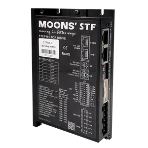 MOONS-controlador de motor paso a paso de alto rendimiento, 24-70VDC, 10a, Modbus, RS-485, CANopen, EtherNet/IP, EtherCAT, 2 fases