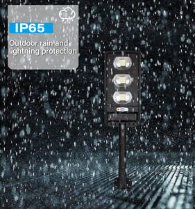 Vendita di alta qualità lampada solare da giardino Ip65 impermeabile ad alta sicurezza Design solare lampioni con telecomando - Product Image 6