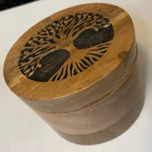 Petites urnes pour cendres d'animaux de compagnie, <span class=keywords><strong>arbre</strong></span> de vie, urne miniature <span class=keywords><strong>en</strong></span> <span class=keywords><strong>bois</strong></span> biodégradable, article commémoratif funéraire - Product Image 5