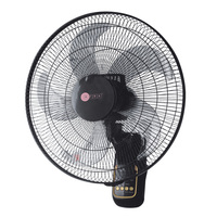 Ventilateur de refroidissement d'air mural numérique en métal de 18 pouces avec télécommande pour usage domestique